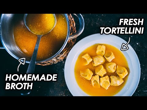 Home cook tries to make Tortellini in Brodo from Massimo Bottura