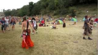 preview picture of video 'A dance to the dance floor ozora 2012'