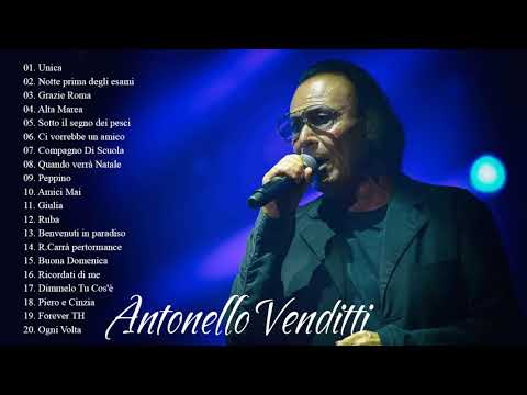 Le 50 migliori canzoni di Antonello Venditti || Antonello Venditti Greatest Hit 2021