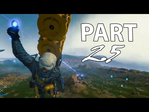 Death Stranding Walkthrought Gameplay Part 25 - Zip line