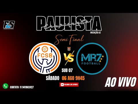 CAMPEONATO PAULISTA DE FUTSAL INICIAÇÃO A2 - SKA BRASIL X MR7 FUTSAL -SUB 07 SEMI FINAL