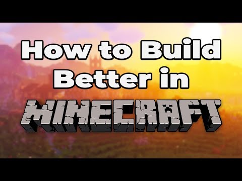 How to Build Better in MINECRAFT 1.14 Survival & Creative