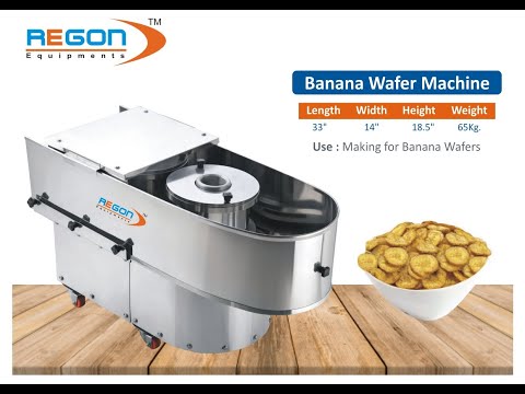 Semi Automatic Banana Chips Making Machine