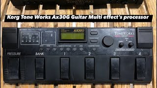 Korg ToneWorks AX30G - What To Know & Where To Buy | Equipboard