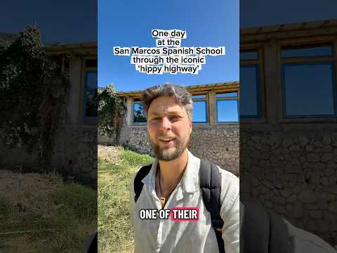 Presenting the San Marcos Spanish School in Guatemala