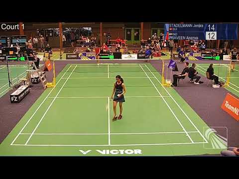 FZ FORZA Dutch International 2022 Round 16  Jenjira Stadelmann vs Ruzana Ruzana