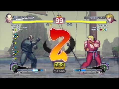 Ixion_90 (Dan) Vs YoueLyre (Ken) SSF4 AE Ranked Matches - PSN
