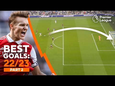 BEST Premier League goals of 2022/23 ft. Martin Odegaard, Julio Enciso & more! | Part 2
