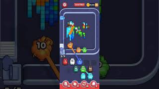 Pixel Flow — very hard level 1163 (green owl in a hat)