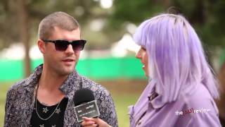 Daniel Merriweather (Melbourne) - Interview at Homebake 2012
