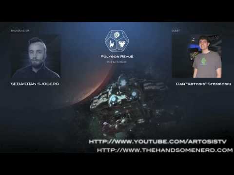 Polygonrevue Starcraft 2 Broadcast #5 part1 - Interview with Artosis