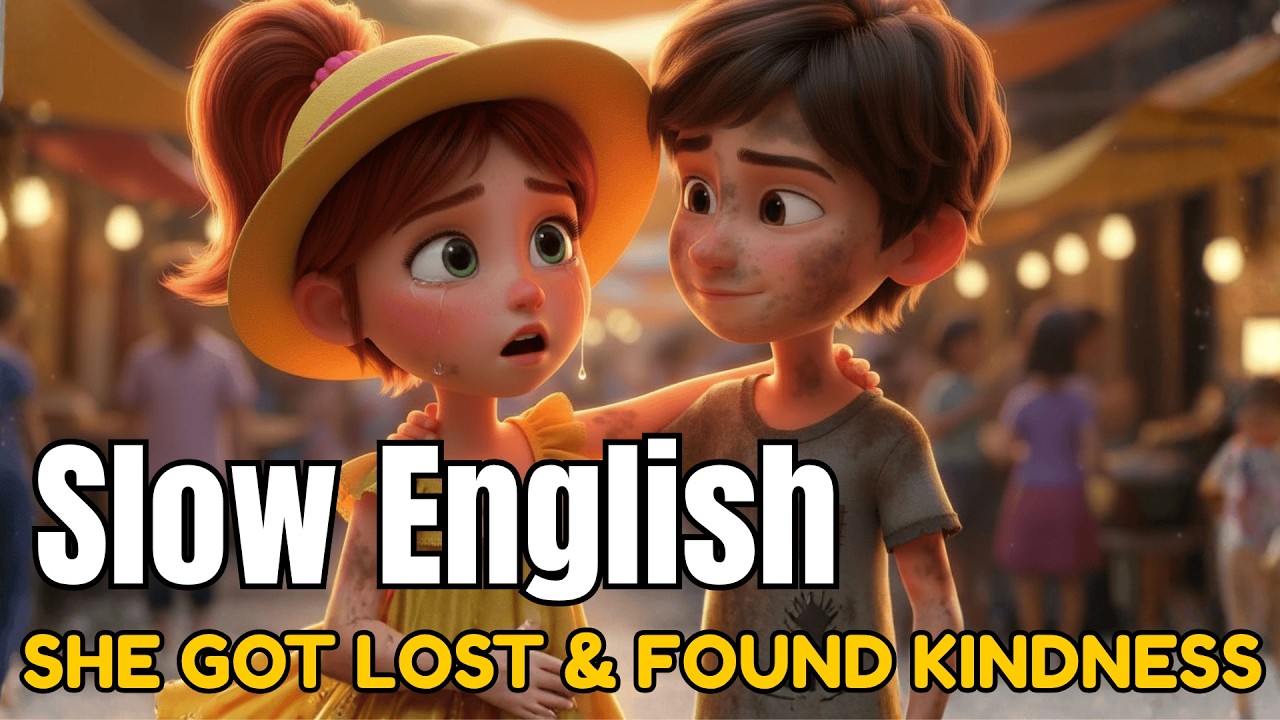 She Got Lost and Found Kindness | Slow English for Beginners | Telling Stories in English (A1–A2) ✔