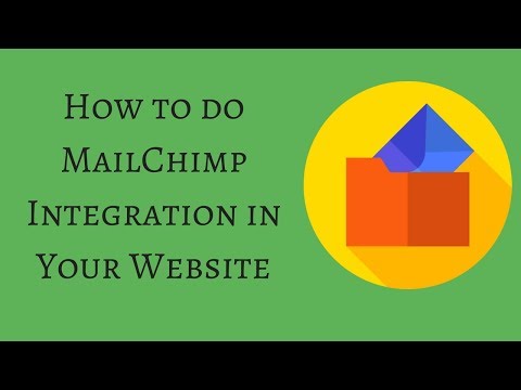 How to do MailChimp Integration in Your Website