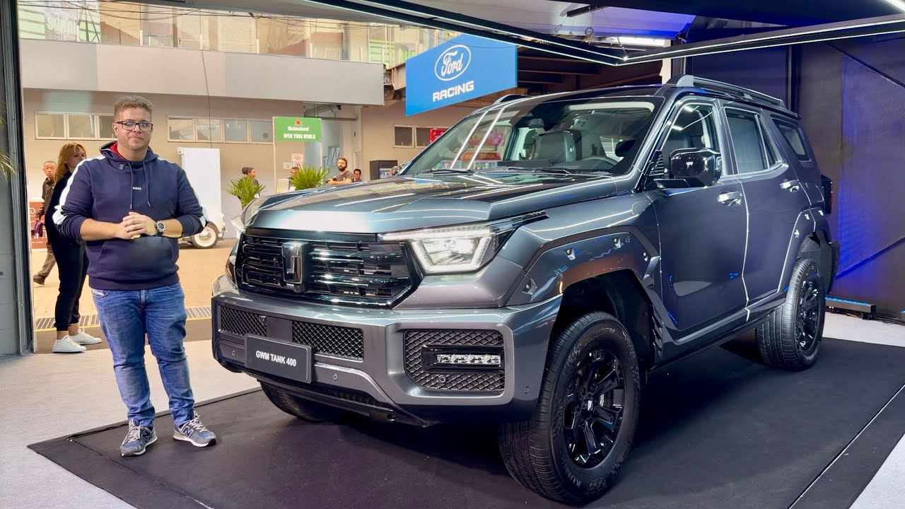 NOVO GWM TANK 400: O SUV - QUE CARRO INCRIVEL!
