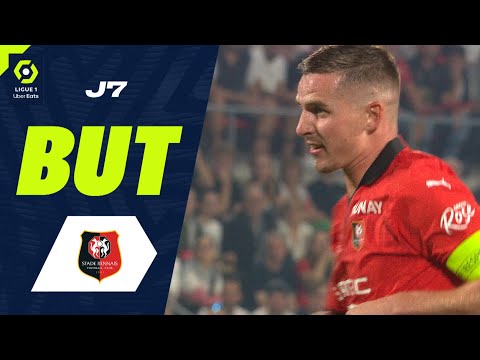 But Benjamin BOURIGEAUD (6' pen - SRFC) STADE RENNAIS FC - FC NANTES (3-1) 23/24