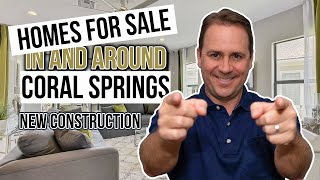 Homes For Sale In Coral Springs Florida - New Construction