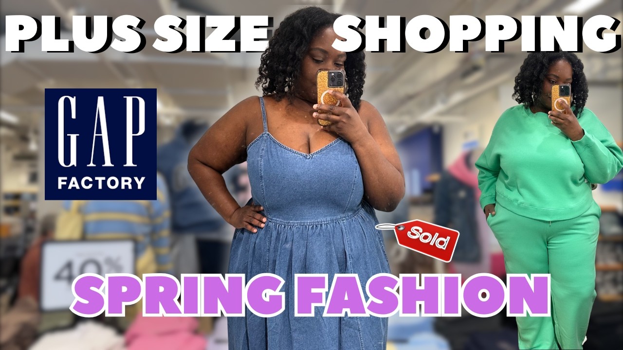 Shopping Spring Plus Size Clothing At The Gap | Will It Fit Me?