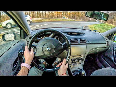 2004 Renault Laguna II (1.8 120 HP) | POV Test Drive #2633 | Joe Black