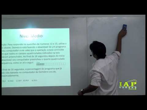 Correção da prova de matemática da ALPB FCC - IAP Cursos Online