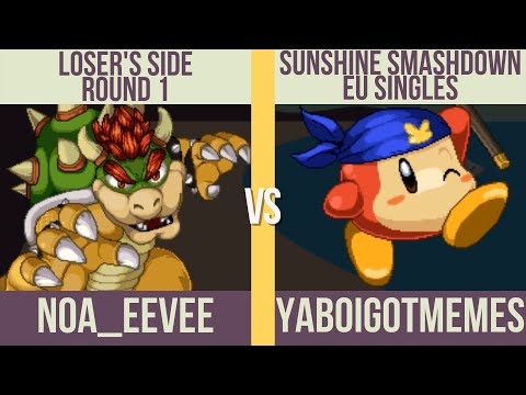 Sunshine Smashdown EU: SSF2 Loser's - Noa_Eevee (Bowser) vs. yaboigotmemes (Bandana Dee)