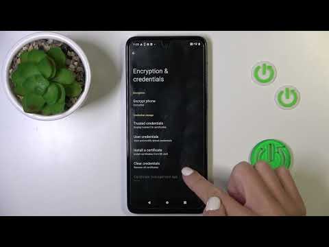 How to Clear Credentials on MOTOROLA Moto G54?