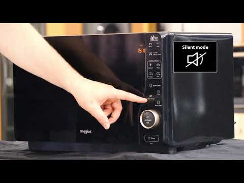 Whirlpool MWF 421 SL mikrobangų krosnelė Stalviršis Kombinuota mikrobangų krosnelė 25 L 800 W Juoda, Sidabras