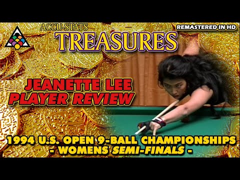 1994 PLAYER REVIEW: Jeanette LEE vs. Robin BELL - 19th US OPEN 9-BALL CHAMPIONSHIPS