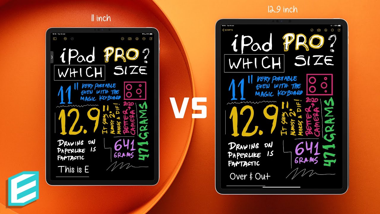 11 inch vs 12.9 inch iPad Pro - Which iPad Pro Should You Buy in 2020?