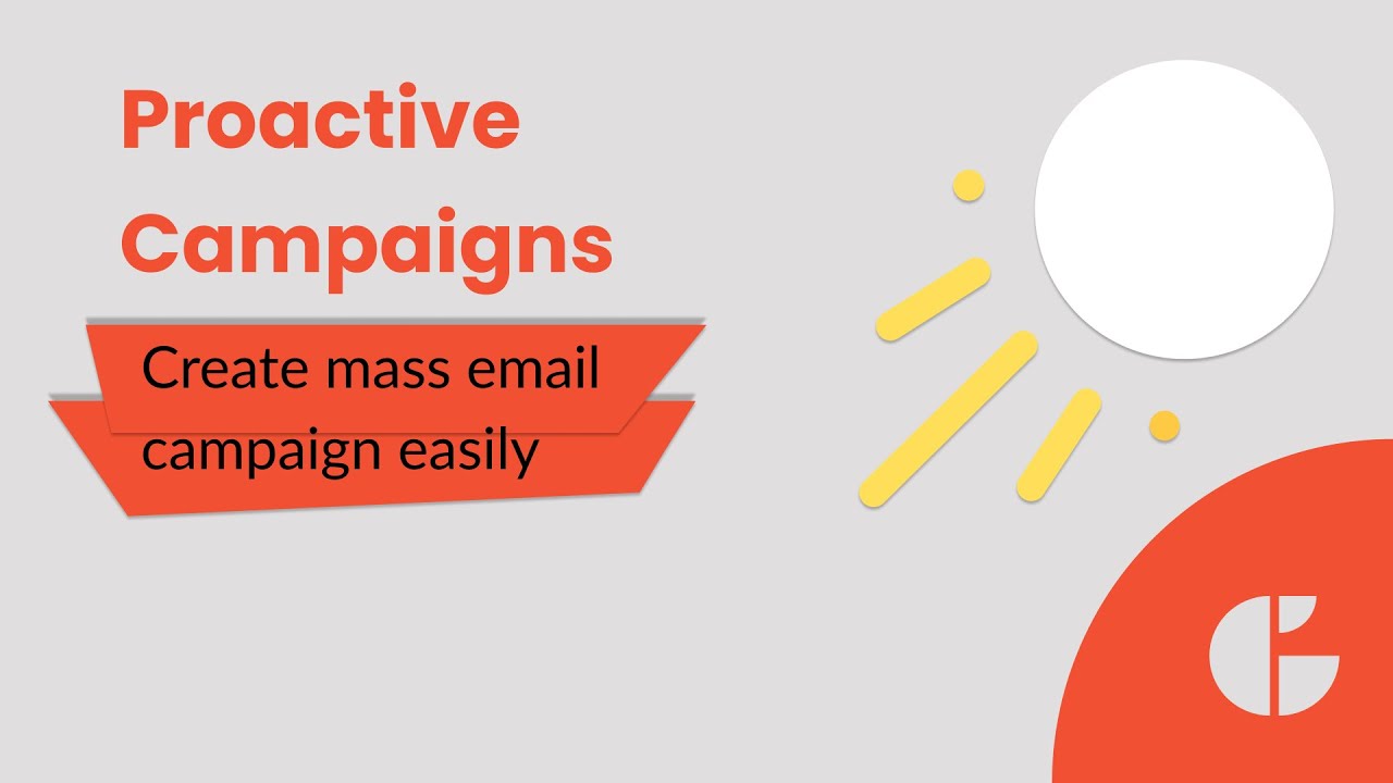 Mass Email Software for Zendesk - Proactive Campaigns