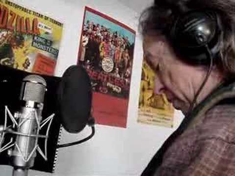 Paul Steel - Recording Stephen Kalinich's poem - (06/03/08)