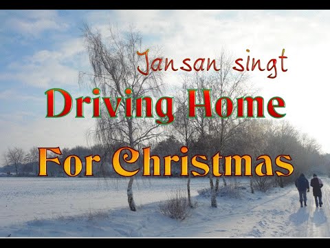 Jansan singt "Driving Home For Christmas" (C.Rea cover) lower piano version