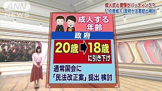 成人年齢が変わる!?20歳→18歳でこんな問題も18/01/08