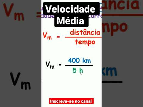 Velocidade Média