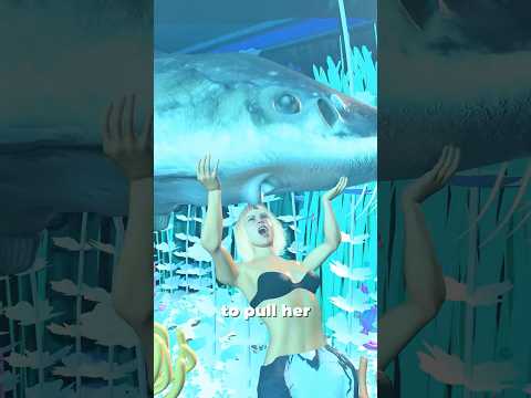 A Woman's Head Swallowed by a Big Fish 😱