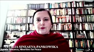 Natalia Sineaeva-Pankowska in the colloquium “Mothers Without Borders. The Phenomenology of Mothers’ Soft Power in Peace Building”, 5.10.2025.