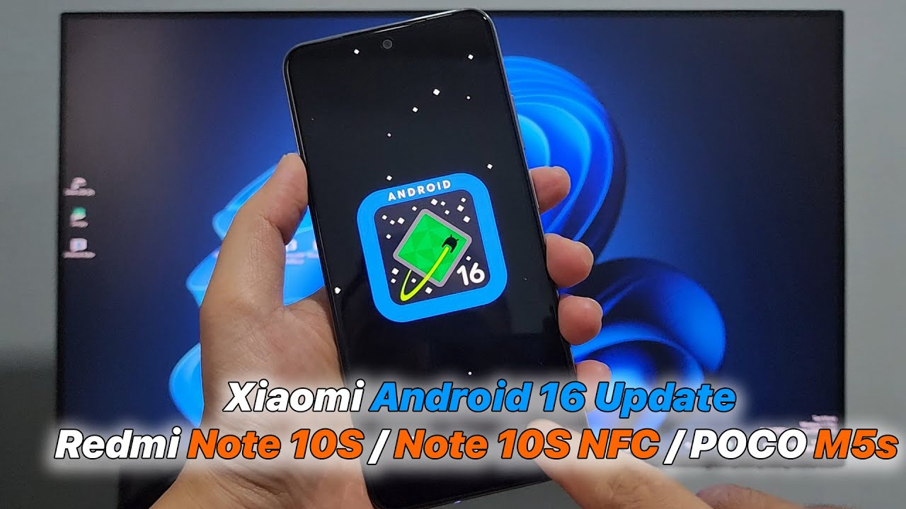Xiaomi Redmi Note 10S / Redmi Note 10S NFC / POCO M5s Android 16 Update