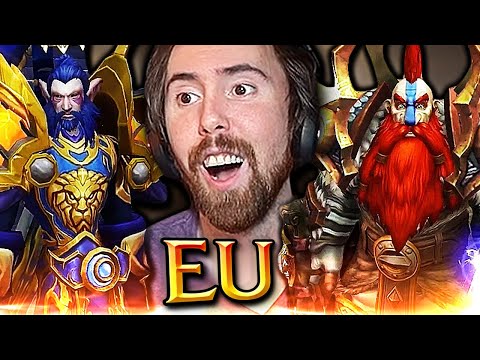 Asmongold First EU Alliance Transmog Competition of 2021