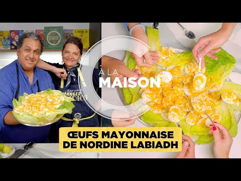 Oeufs mayonnaise à la poutargue de Nordine Labiadh