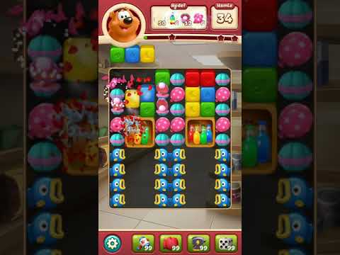 Toon Blast 3394 ??!! 🌛 🌞 🌜