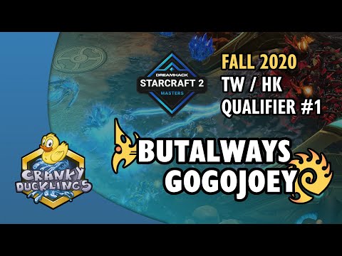ButAlways vs GogojOey - PvZ | DH Masters: Fall - TW/HK Qualifier #1 | StarCraft 2 Tournament