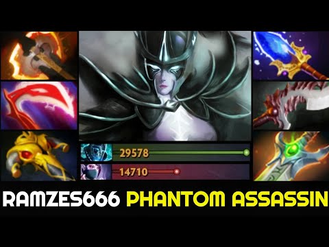 RAMZES666 Phantom Assassin Super Fast Farm - 13min Battle Fury 7.27 Dota 2