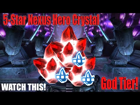 5-Star Nexus Crystal Hero Opening My Luck Is Back? - Marvel Contest of Champions
