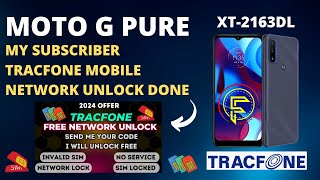 Moto G Pure Network Unlock / Invalid Sim || XT-2163DL Carrier unlock Free