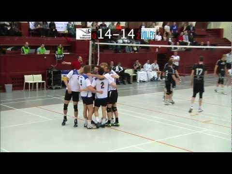 SPS VolleyLigaen: Aarhus Volleyball Vs. Holte IF -- Kvalifikation Herrer