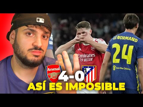 El ARSENAL nos METE 4 en CHAMPIONS