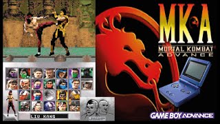 Mortal Kombat Advance GBA - C&M Playthrough
