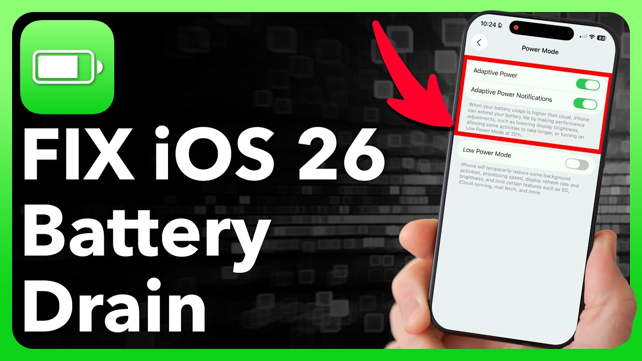 iOS 26 - FIX Your iPhone Battery DRAIN