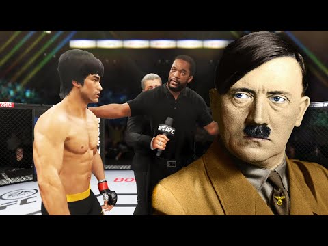 UFC 4 | Bruce Lee vs. Adolf Hitler (EA Sports UFC 4)