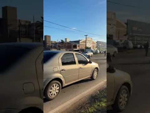 Triple accidente en avenida Sabin de Resistencia.