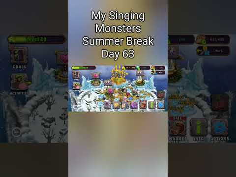 My Singing Monsters Summer Break Day 63